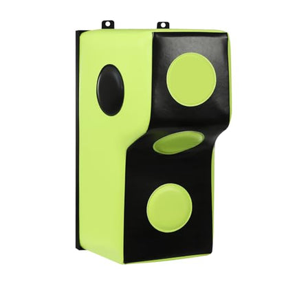 Wall Boxing Punching Pad, Wall Mount Uppercut Boxing Heavy Bag - color: Green+Black