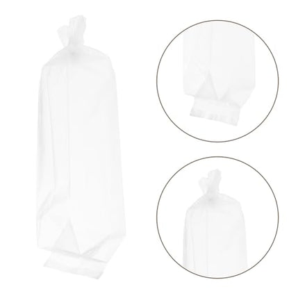 50pcs Fish Transport Bags for Live Betta and Guppy, Thickened Plastic Packaging Bags 6x34cm Leak-proof Aquarium Shipping Pouches
