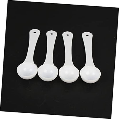 30pcs Pet Medicine Measuring Spoons Scoops for Precise Pet Food and Powder Measurement Easy to and Store for Aquariums and Animals
