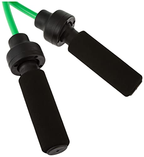 Champion Sports Weighted Jump Rope - color: Green, size: 1 Lb