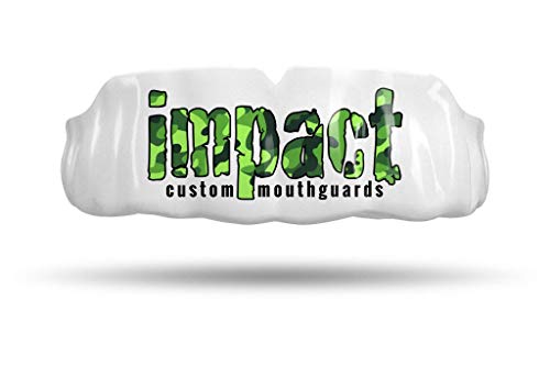 Impact Custom Professional All Sports Mouthguard -(Branded Series) - color: Camo Logo