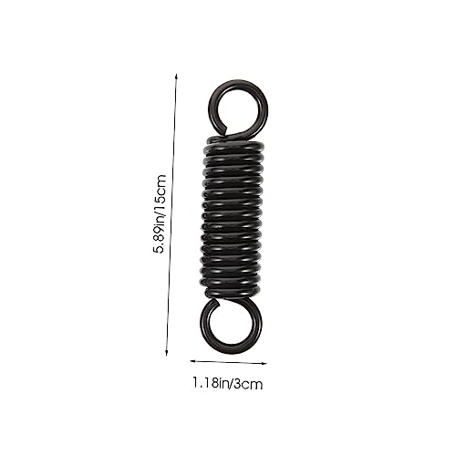 Totority 1set Porch Swing Springs Heavy Duty Metal Swing Spring Kit for Hammock Chair Sandbag Fixing Kit