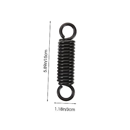 Totority 1set Porch Swing Springs Heavy Duty Metal Swing Spring Kit for Hammock Chair Sandbag Fixing Kit