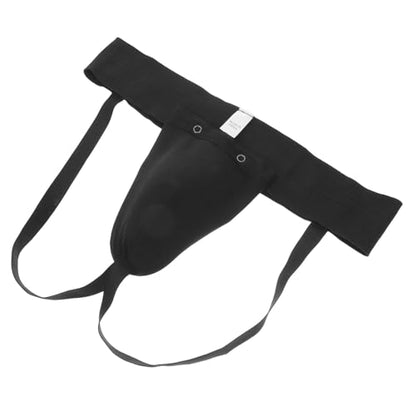 MAGICLULU Durable Groin Guard and Training Crotch Protector Breathable Dark Color M for Martial Arts Taekwondo Boxing Football Protective Gear