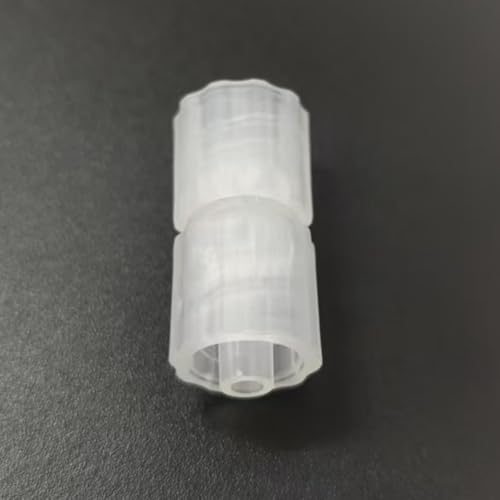 Dual-End Movable Male Luer Lock Adapter for Laboratory Biochemical Analytical Instruments Food Machinery 50PC/PK (Double Movable Male Luer, PP)