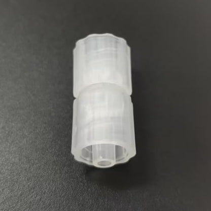 Dual-End Movable Male Luer Lock Adapter for Laboratory Biochemical Analytical Instruments Food Machinery 50PC/PK (Double Movable Male Luer, PP)