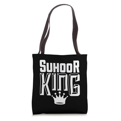 Suhoor King Shirt Funny Ramadan Men Women Gift Tote Bag