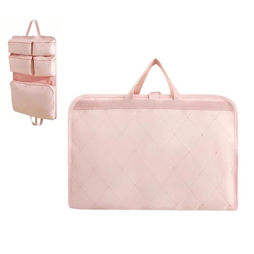 7-in-1 Travel Storage Bag,Large Capacity Travel Organiser Bag, Multi-compartment Waterproof Sorting Organiser Bag with Handle for Hanging