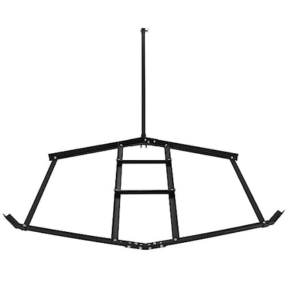 Driveway Drag Harrow 74”Width, 39" Length Driveway Drag with 2 Adjustable Bars for Field and Lawn Leveling, Driveway Grader for ATV, UTV, Garden Lawn Tractors