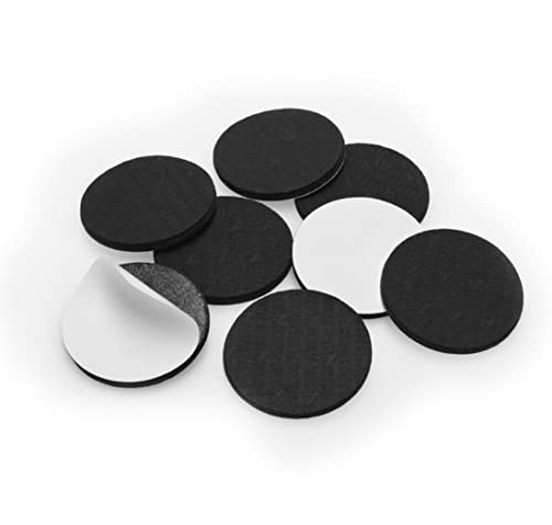 Slipstick GorillaPads Non Slip Furniture Pads/Gripper Floor Protectors (Set of 8) 2 Inch Round Self Adhesive Rubber Stoppers for Furniture Legs, CB151 - size: 2" Round