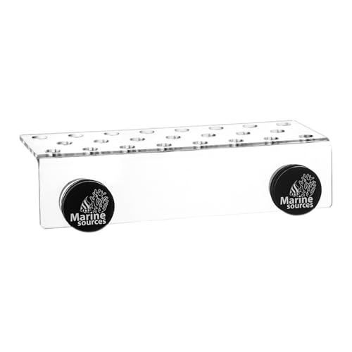 Marine Sources Fish Tank Aquarium Supplies Acrylic Magnetic Coral Frag Rack - for 15mm Glass Thickness (CRB-M-23) - size: CRB-M-23