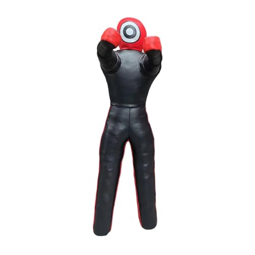 YIJU Grappling Dummy Training Equipment Unfilled Throwing Judo Taekwondo Kick Boxing Bag Wrestling Dummy for Kids Children - color: height 91.5cm