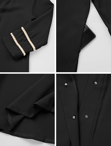 IDOPIP Muslim Dress for Girls Islamic Prayer Abaya Long Sleeve Cardigan Kaftan Robe Dresses with Hijab Ramadan Dubai Outfits - color: Black, size: 9-10 Years