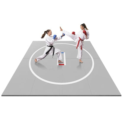 3M X 3M Home Rolling Up Mat Wear Resist Multi-Functional Training Blankets Anti-Slip for Grappling Martial Art Boxing Judo