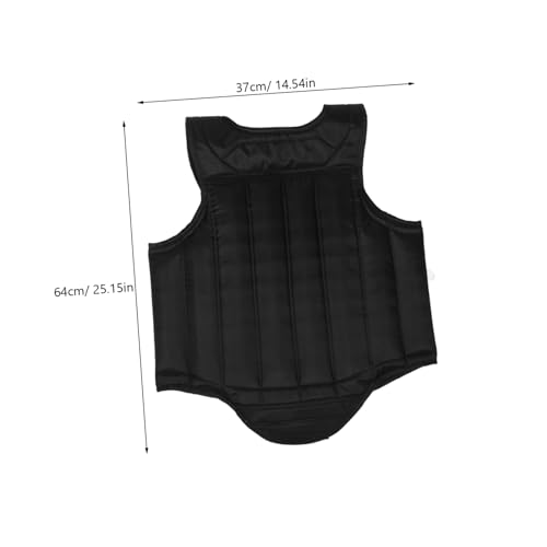 Toddmomy Portable Sponge Chest Protector for Boxing and Taekwondo Adult Unisex Chest Guard Full Lightweight and Breathable Design for Training and Competition
