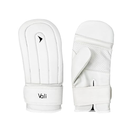 Vali Nista Boxing Speed Old School Bag Gloves - color: White, size: Large-X-Large