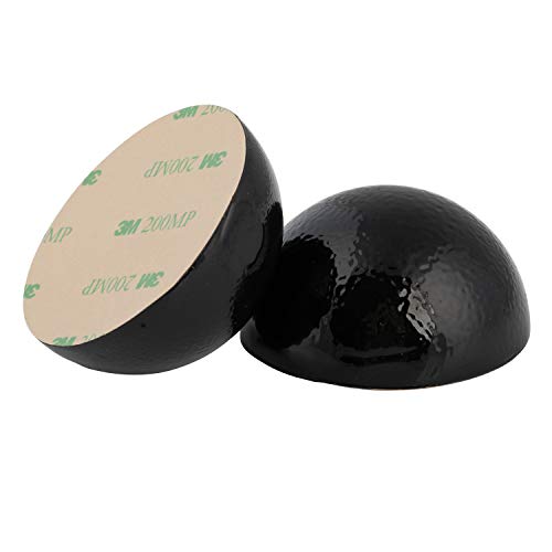 1.25" Dia Sorbothane Hemisphere Rubber Bumper Non-Skid Feet with Adhesive (4, 50 Duro)