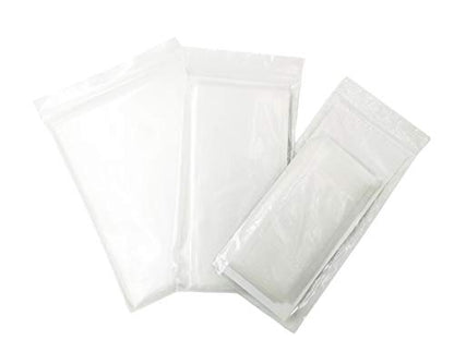 Drchoer PVA Bait Bags for Carp Fishing: 50pcs Water Soluble Bags for Solid Baits Carp Fishing Equipment Tackle - Small Medium Large - size: 3.15in x 6.30"