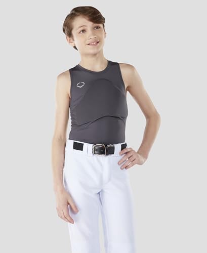 EvoShield Boys Sleeveless Chest Guard Shirts - size: Large