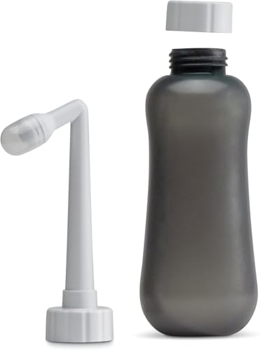 EKO MicroJet MJ-450C Portable Bidet Bottle for Travel & Daily Hygiene, Leak-Proof Personal Rinse Bottle with Water Transfer Cap & Travel Bag, Designed in Canada