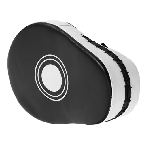 Boxing Focus Mitts Curved Punch Pads Thickened Handheld Five-Finger Strike Targets for Martial Arts Training Kickboxing Taekwondo Sparring Youth Equipment Black