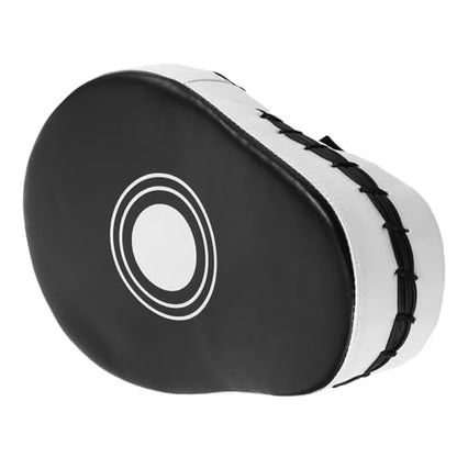 Boxing Focus Mitts Curved Punch Pads Thickened Handheld Five-Finger Strike Targets for Martial Arts Training Kickboxing Taekwondo Sparring Youth Equipment Black