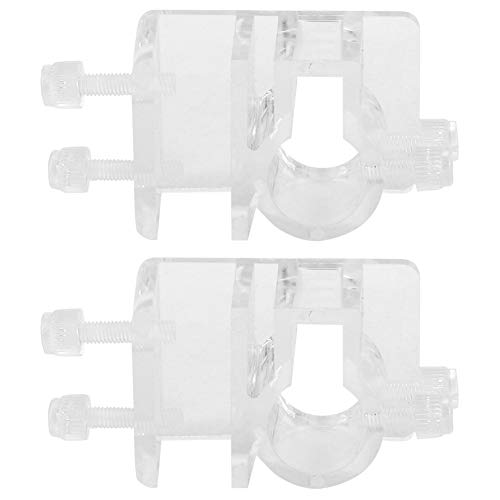 Zerodis 2Pcs Hose Clamps Hose Fixing Clip Aquarium Fish Water Pipe Hose Fixing Clip Tube Clamp Holder