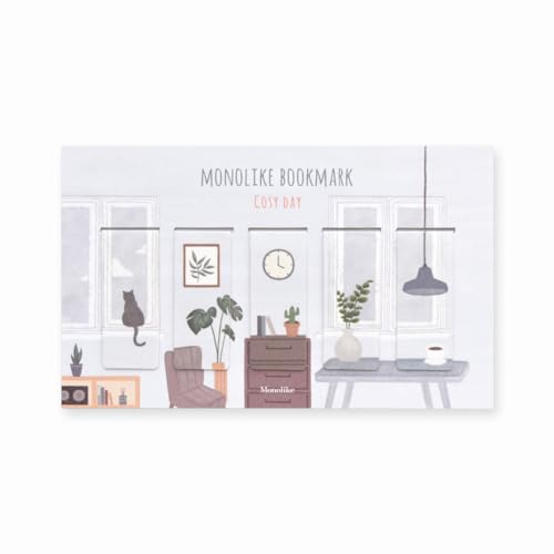 Monolike Magnetic Bookmarks Cosy Days, Set of 5 - color: Cosy Days