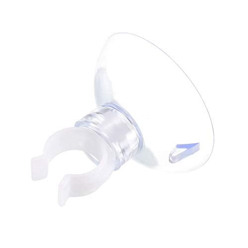 uxcell Aquarium Suction Cup Clips Airline Tube Holders Clamps for Fish Tank Clear 10mm 12Pcs - size: 10mm