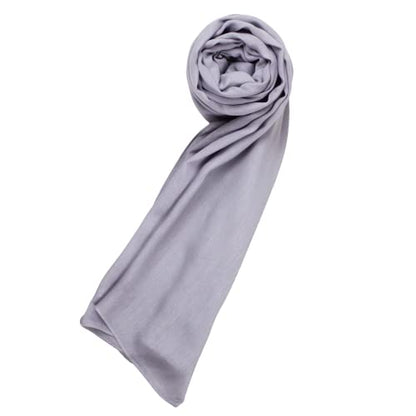 Modal Hijab for Women | Headscarf - color: Smoke Modal - Plain Hijab