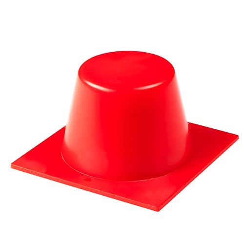 Title Boxing Classic Gym Timer Spare Light Cover - Gym Timer, Gym Timer Cover, Gym Timer Replacement Cover, Gym time Replacement Light Cover - color: Red