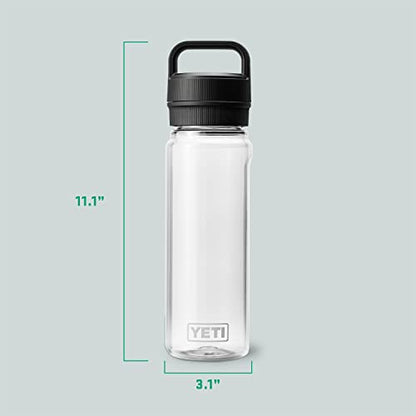 YETI Yonder Water Bottle with Yonder Chug Cap, Lightweight, Leakproof and BPA-Free - color: Clear, style: 25oz