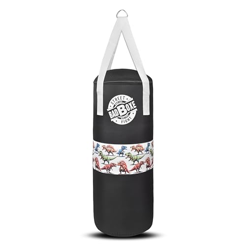 Punching Bag w/Boxing Gloves | Junior 2FT Punching Bag Set with Mount & Hanger | Youth Punching Bag with Free Boxing Gloves for Boxing Training MMA BJJ Muay Thai Workout