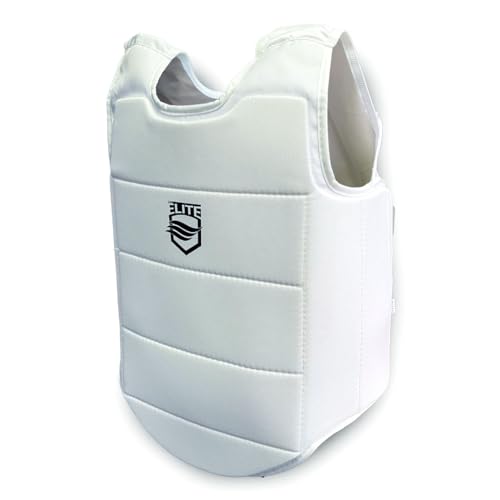 Karate Chest Guard for Kids & Adults. Martial Arts Body Protector. - size: X-Small