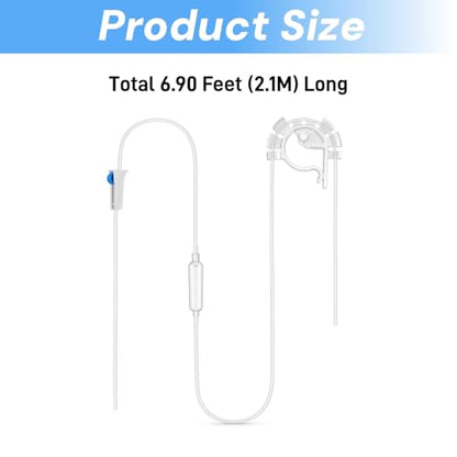 Drip Acclimation Kit for Saltwater and Freshwater Aquariums,Fish Tanks,Adjustable Slow Drip System for Shrimp,Marine Fish,Coral,Plants - size: 1 SET
