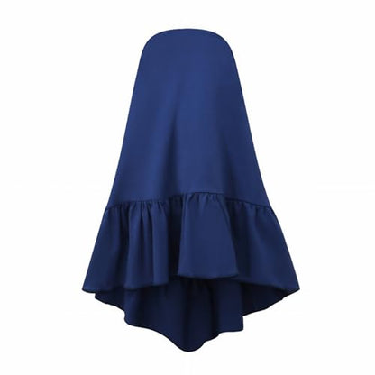 Kids Girls Prayer Islamic Dress Printed Sleeve Cuffed Prayer Set for Muslim Middle East Modest Two Piece Outfits - size: 3-6 Months