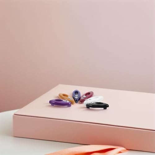 12pcs Plastic Hijab Pins with Rhinestone Brooches, Safety Scarf Clips and Sweater Clasps for Women, Multi-color Plastic Cover Scarf Holder Pins Suitable for Headscarves, Cardigans,