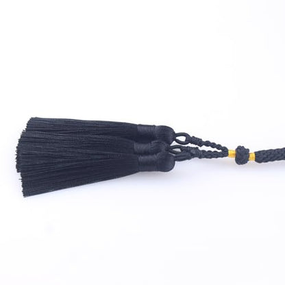 Muslims Islamic Dhikr 99 Tasbeeh Tasbih Prayer Beads, Black Wood Beads with Tassel