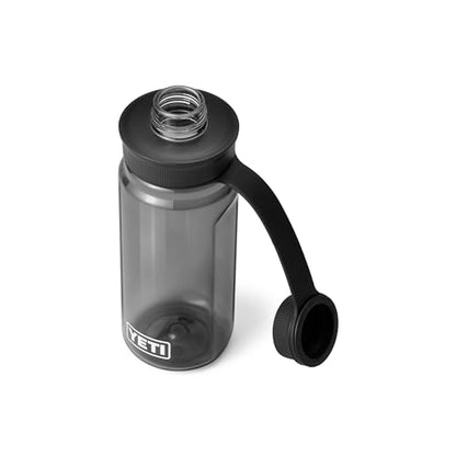 YETI Yonder Water Bottle with Yonder Tether Cap, Lightweight, Leakproof and BPA-Free - color: Charcoal, size: 20 Ounces