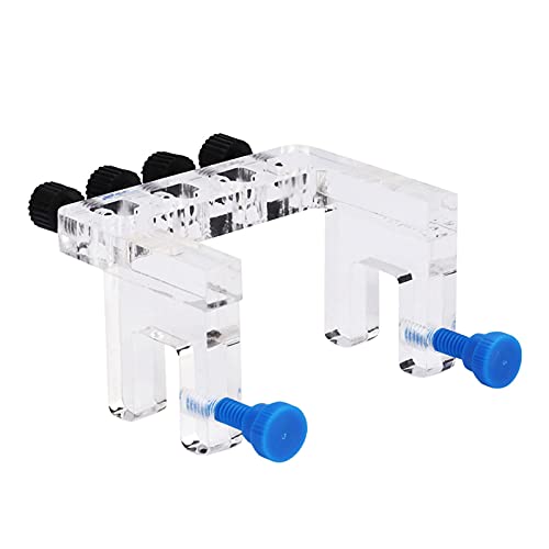 Aquarium Pipe Clip Clamp Holder, Aquarium dosing Pump tubing Holder, Acrylic Aquarium Soft Tube Fixture Holder for Holding Dosing Pump Soft Hose