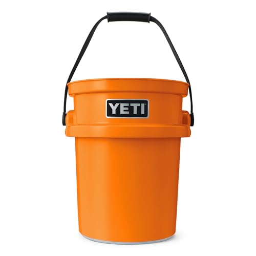 YETI Loadout 5-Gallon Bucket, Impact Resistant Fishing/Utility Bucket - color: King Crab