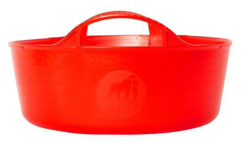 TUBTRUGS X-Small Shallow Tub, 5 L, Red - color: Red