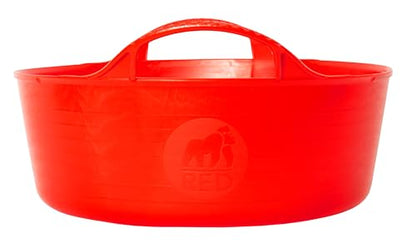 TUBTRUGS X-Small Shallow Tub, 5 L, Red - color: Red