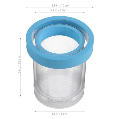 ORFOFE 2pcs Aquarium Breeding Box Floating Incubator Fish Tank Isolation Box Plastic Hatchery Nursery for Guppy Fry and Small Fish