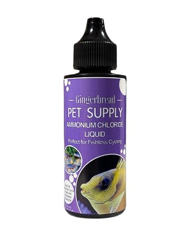 Ammonium Chloride for Fishless Aquarium Cycling - 2 oz - size: 2 oz (Treats up to 175 gal)