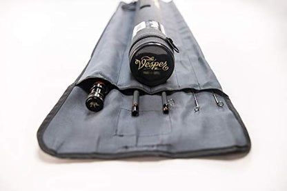 Moonshine Rod Company Fly Fishing Rod with Carrying Case and Extra Rod Tip - size: 5WT- 9', style: Freshwater Fishing