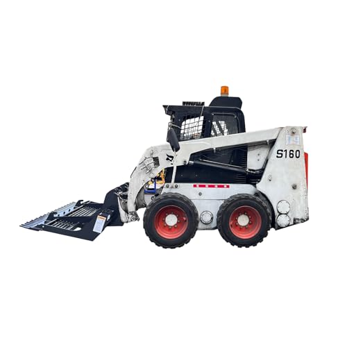 Skid Steer Attachment leveler harrow Medium Duty Land Leveler for Skid Steers, 78" Wide, Ideal for Landscape, Gravel Driveway Redressing & Soil Prepping