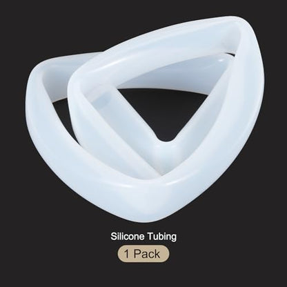 1m(3.3ft) 25mm(1") ID x 31mm(1.22") OD Silicone Tubing Clear Industrial Plastic Tubing Pure Silicone Hoses for Pump Siphoning Draining Irrigation Brewing - color: Clear, size: 1" x 1.22"