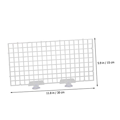 KESYOO 1 Set Aquarium Divider Isolation Board Fish Tank Supply with Suction Cups for Breeding Separating Aggressive Fish