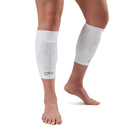 McDavid HEX Viz Knee / Elbow Pad Pair White/Grey S - color: NEW White, size: Small